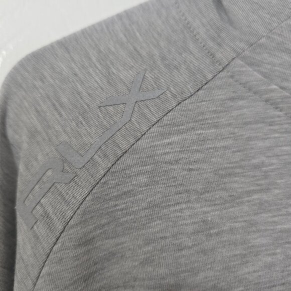 RLX Ralph Lauren Mens Pullover Lightweight Golf Hoodie Gray MSRP $138 Medium NWT - Picture 5 of 12